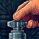 Mechanic using torque wrench for quality check